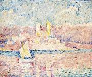 Paul Signac Cap d'Antibes oil on canvas